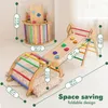5-in-1 Montessori Klettergerüst Set: Indoor Kletterdreieck, Produktbild-Vorschau 4