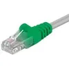 goobay Crossover Patchkabel Cat 5 U/UTP grün/grau 2 m Produktbild-Vorschau 5