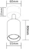 Kinkiet Spot Reflektor LED Lampa Sufitowa Natynkowa BLACK Podgląd zdjęcia produktu 6