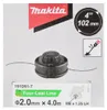 Makita Tap&Go Tête à 2 fils 2,0 mm pour coupe-bordures sans Voir les images du produit 3