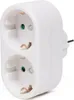 Steckdosen-Adapter 2 Schuko Stecker Mehrfachstecker Produktbild-Vorschau 2