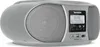 A gray TechniSat DIGITRADIO 1990 stereo boombox is shown against a white background. Produktbild-Vorschau