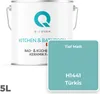 BAD-& KÜCHENFARBE | Türkis | 5 L | für Wände – robust, Produktbild-Vorschau 2