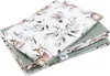 A folded baby nest with a woodland animal print on a white background. Náhled obrázku produktu