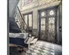 Giclée Leinwandbild Lost House 80x80 cm Produktbild-Vorschau 1