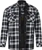 Bores Lumberjack Premium Motorradhemd, schwarz/weiß, M Produktbild-Vorschau 1