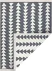 Teppich TWIN 22994 geometrisch, Dreiecke Baumwolle, Produktbild-Vorschau 1
