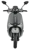 Motorroller Napoli 125 ccm 85 km/h EURO 5+ silber-schwarz Produktbild-Vorschau 2