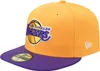 New Era 59 Fifty Los Angeles Lakers Yellow / Purple 7 1/8 Produktbild-Vorschau 3