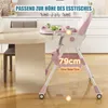 Babyhochstuhl 6in1 Kinderhochstuhl mit Babyliege und Baby Produktbild-Vorschau 7