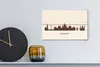 Wanddekoration Holz Gemälde - Illustration Skyline Produktbild-Vorschau 2
