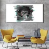 Coloray Canvas 140x70  Wandbild Leinwand Bilder Foto  Affe Produktbild-Vorschau 3