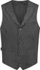 Greiff GASTRO MODA Herren Kellner-Weste Regular Fit Schwarz Produktbild-Vorschau 1