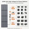 Solární panel, výkon 220 W, skládací konstrukce, 220W Náhled obrázku produktu 4