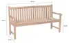 LC Garden «Kampen» Panchina da giardino in legno di teak Anteprima dell’immagine prodotto 6