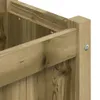 vidaXL Bac à plantes 2 pcs. Bois de pin imprégné Voir les images du produit 12