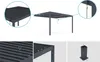 PIANA 4x3m graue bioklimatische Anlehnpergola aus Aluminium Produktbild-Vorschau 5