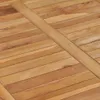 vidaXL Garten-Esstisch 80x80x80 cm Massivholz Teak Produktbild-Vorschau 8