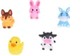Gummifingerpuppen Bauernhoftiere - Set mit 5 Figuren ZA5600 Produktbild-Vorschau 2