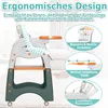 UISEBRT Chaise haute 6 en 1 pour bébé - Chaise haute Voir les images du produit 5
