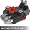 SucceBuy Valve hydraulique à 2 bobines, 11 GPM, contrôle Voir les images du produit 7