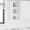 Szafka wisząca Biały 40 x 29,5 x 80 cm Materiał Podgląd zdjęcia produktu 3
