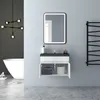 Waschtisch mit Unterschrank 60cm BERGEN Badmöbel Set Produktbild-Vorschau 3