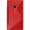 PhoneNatic Case kompatibel mit  Nokia Lumia 900 - rot Produktbild-Vorschau 3