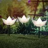 HI Gartenstecker 3 Papierboote Höhe 29cm LED warmweiß 2 Produktbild-Vorschau 8