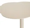 Beistelltisch FLORA Ø 43 cm, Blattformplatte, Metall Produktbild-Vorschau 3