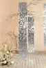 Pailletten-Panel, Quadrate, silber, 30x30 cm Produktbild-Vorschau 2