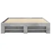 vidaXL Bettgestell ohne Matratze Betongrau 160x200 cm Produktbild-Vorschau 4