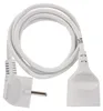 Prodlužovací kabel 1,5 m / 1 zásuvka / bílý / PVC / 1 mm2 Náhled obrázku produktu