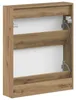 vidaXL Armadietto a muro per scarpe BREDA, 71 x 17 x 86 cm, Anteprima dell’immagine prodotto 5