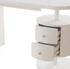 Biurko Vicco Lara Biały wysoki połysk 120 x 50 cm z 2 Podgląd zdjęcia produktu 6