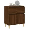 Sideboard Braun Eichen-Optik 60x35x70 cm Holzwerkstoff Produktbild-Vorschau 4
