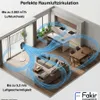 Fakir prestige VC° 550 3-in-1 Stand- und Tischventilator Produktbild-Vorschau 3