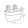 vibia campana easy hanger medium anthrazit Voir les images du produit 8