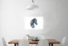 MuchoWow® Poster Pferd - Aquarell - Kariert - Mädchen - Produktbild-Vorschau 2