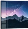 DEQORI Glasbild Echtglas 50x50 cm 'Nachthimmel in den Produktbild-Vorschau 1