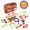 Clixo magnetisches Bauspiel - Raumfahrzeuge (30 Teile) Produktbild-Vorschau 12