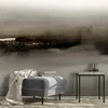 Vlies Fototapete - Diuna - abstract modern painting in grey Produktbild-Vorschau 2