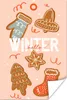 MuchoWow® Poster Hallo Winter" - Sprichwörter - Zitate Produktbild-Vorschau 1