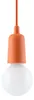 Lampe pendante DIEGO 1 orange 1xE27 15W PVC 90x9x9cm Sollux Voir les images du produit 18