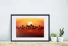 MuchoWow® MuchoWow® Gerahmtes Poster Palme - Sonne - Vogel Produktbild-Vorschau 4
