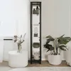 finori Albi 52A Vitrine, schwarz / Spiegel Maß: B x H x T Produktbild-Vorschau 6