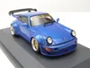 RAUH Welt RWB Porsche 911 964 blau metallic Modellauto 1:43 Produktbild-Vorschau 7