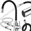 Spülbecken-Set, weiß, 60 cm, flexible Armatur, Produktbild-Vorschau 4