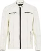 Urban Bikerjacke Steppjacke Kunstleder Weiß L Produktbild-Vorschau 13