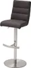 Barhocker Giulia B Barstuhl Leder Anthrazit Produktbild-Vorschau 1